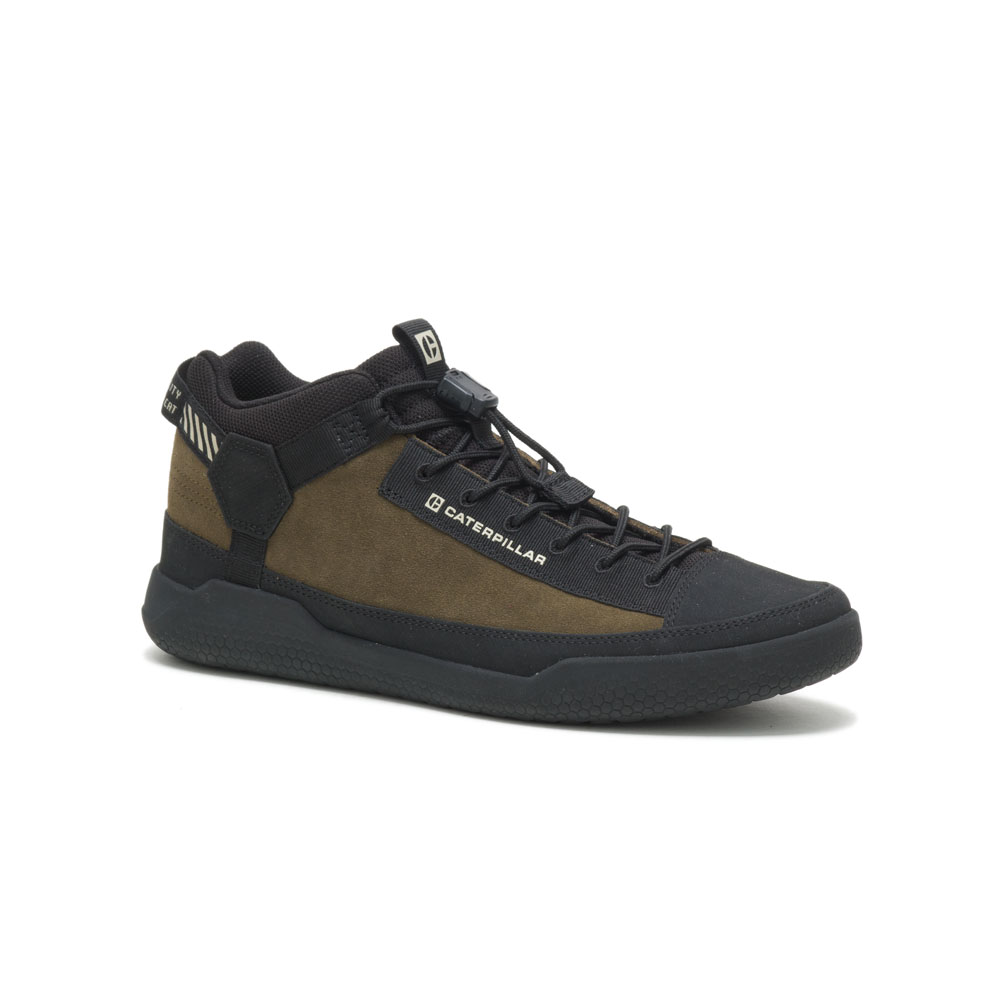 Caterpillar Hex Utility - Mens Sneakers - Dark Olive - NZ (960LPWVHK)